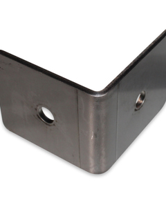 Angle for partition tube feeder